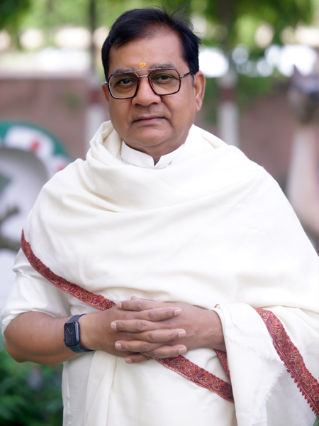 Ashish Gautam, known as Bhaiya Ji, Founder of the Divya Prem Sewa Mission that runs Divine Holistic Health Retreat Haridwar